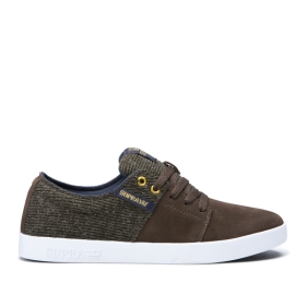 Womens Supra Low Top Shoes STACKS II Demitasse/Navy/white | AU-40442